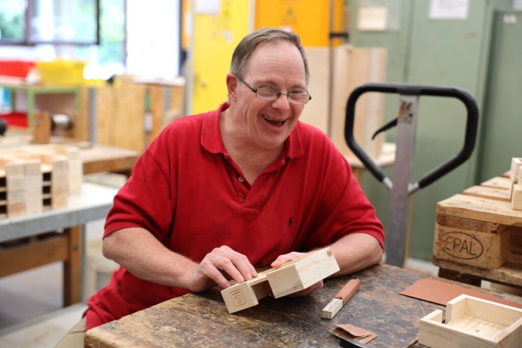 Arbeit Holzwerkstatt